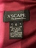 Xscape 100% Polyester Burgundy Sleeveless Blouse Size 6 - photo 7
