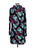 Unbranded Print Teal Casual Dress Size L (estimated) - photo 2