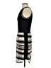 Weston 100% Nylon Stripes Black Cocktail Dress Size S - photo 5