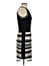 Weston 100% Nylon Stripes Black Cocktail Dress Size S - photo 4