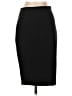 Express Solid Black Formal Skirt Size 2 - photo 1