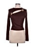 Shein Brown Long Sleeve Top Size L - photo 1