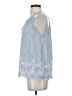 Old Navy 100% Cotton Blue Sleeveless Blouse Size XS - photo 5