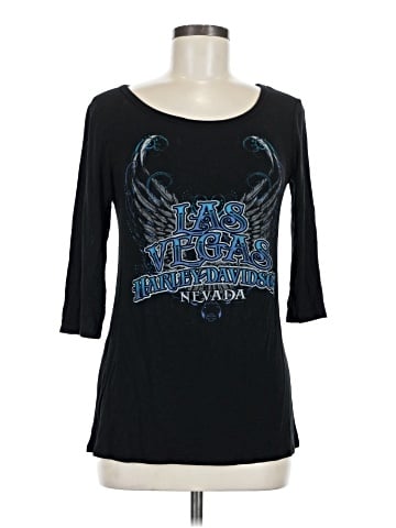 Harley Davidson 3/4 Sleeve T-Shirt (view 1)
