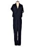 J.Crew 100% Polyester Polka Dots Blue Jumpsuit Size 4 - photo 1