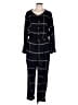 Free People Plaid Black Jumpsuit Size M - photo 1
