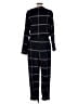 Free People Plaid Black Jumpsuit Size M - photo 2