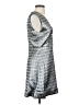 Alice + Olivia Metallic Silver Cocktail Dress Size 4 - photo 4