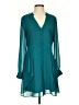 BCBGeneration 100% Polyester Teal Casual Dress Size S - photo 1