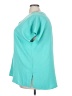 Andree by UNIT Teal Short Sleeve Blouse Size 3X - photo 5