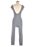 LACAUSA Solid Gray Jumpsuit Size S - photo 2