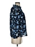 J.Crew 100% Polyester Blue Long Sleeve Blouse Size XS - photo 4