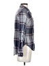 Ambiance Plaid Blue Long Sleeve Button-Down Shirt Size S - photo 4