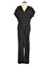MIOU MUSE Solid Black Jumpsuit Size S - photo 1