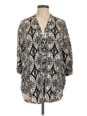 Angie 3/4 Sleeve Blouse (view 1)