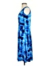Susan Graver Graphic Blue Casual Dress Size XXS - photo 5