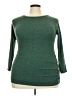 Unbranded Green 3/4 Sleeve Top Size XXL (estimated) - photo 1