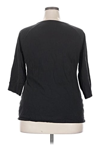 Hanes 3/4 Sleeve T-Shirt (view 2)