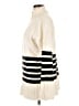 Commense Stripes Ivory Turtleneck Sweater Size L - photo 5