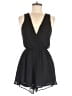 Final Touch Solid Black Romper Size S - photo 1