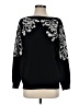 Rain + Rose Floral Black Pullover Sweater Size S - photo 1
