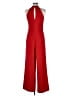 Julia Jordan Solid Red Jumpsuit Size 9 - photo 2