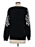 Rain + Rose Floral Black Pullover Sweater Size S - photo 2