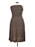 Perceptions Houndstooth Brown Casual Dress Size 20 - photo 2