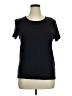 Basic Editions Black Short Sleeve T-Shirt Size XL - photo 1