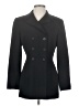 Kasper A.S.L. 100% Acetate Black Coat Size 4 - photo 1
