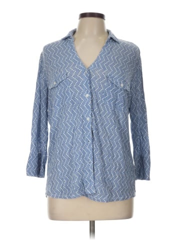 J. McLaughlin 3/4 Sleeve Button-Down Shirt (view 1)