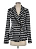 Joseph Ribkoff Houndstooth Silver Black Blazer Size 2 - photo 1