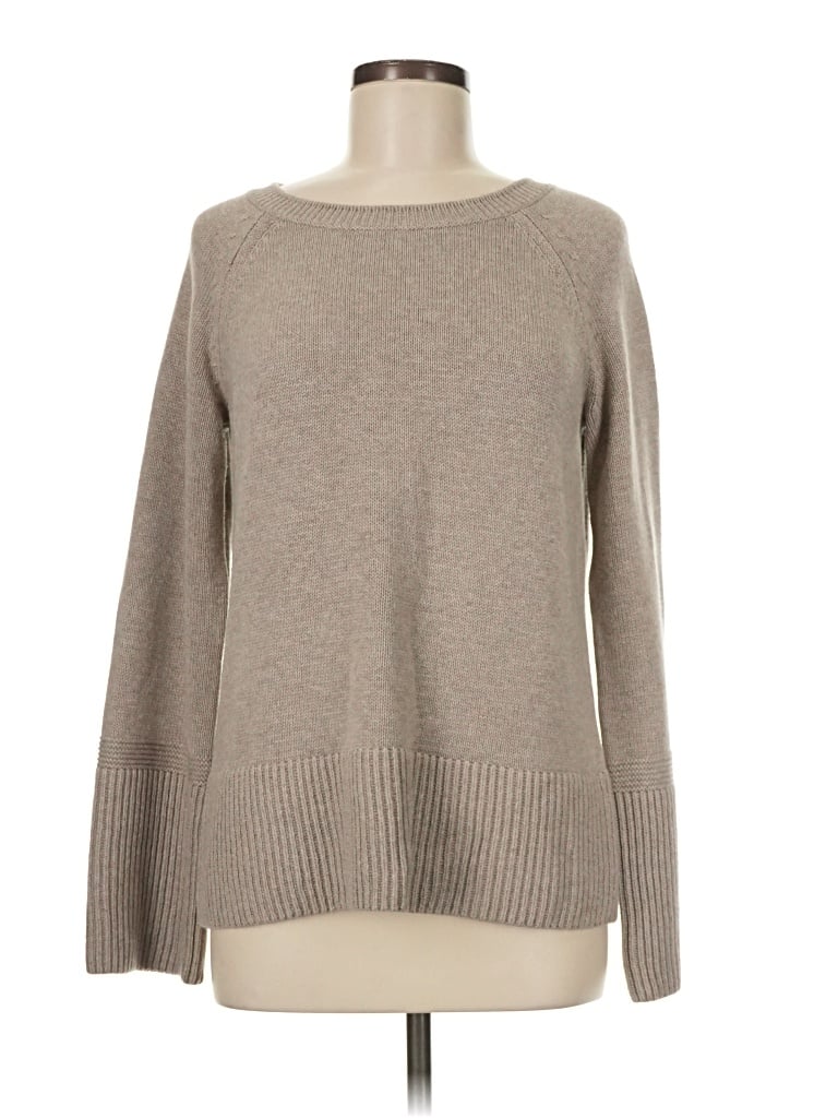 Pre-owned Ann Taylor Pullover Sweater In Tan