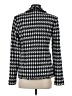 Joseph Ribkoff Houndstooth Silver Black Blazer Size 2 - photo 2