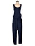 CAbi 100% Polyester Solid Blue Jumpsuit Size S - photo 1