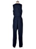 CAbi 100% Polyester Solid Blue Jumpsuit Size S - photo 2