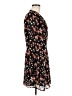 A.L.C. 100% Silk Floral Black Casual Dress Size 6 - photo 4