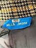 m.i.h Jeans Plaid Gold Wool Coat Size XS - photo 6