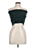 Express Outlet Green Sleeveless Top Size L - photo 1