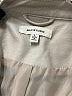 Max Studio 100% Polyurethane Solid Ivory Jacket Size L - photo 6