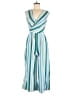 Bebop Stripes Teal Jumpsuit Size S - photo 1