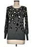 Nine West Animal Print Gray Pullover Sweater Size M - photo 1