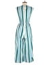 Bebop Stripes Teal Jumpsuit Size S - photo 2