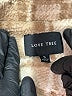 Love Tree 100% Polyester Plaid Tan Coat Size S - photo 6
