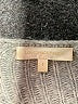 LoveShackFancy Metallic Silver Wool Pullover Sweater Size S - photo 7