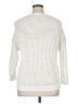 J.Crew Factory Store 100% Cotton White Pullover Sweater Size XL - photo 2
