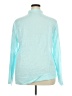 Unbranded 100% Cotton Teal Long Sleeve Button-Down Shirt Size 5X - photo 2