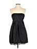 BCBGeneration 100% Polyester Solid Black Cocktail Dress Size 4 - photo 1