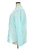 Unbranded 100% Cotton Teal Long Sleeve Button-Down Shirt Size 5X - photo 5