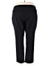 Alfani Solid Black Active Pants Size 22 - photo 2